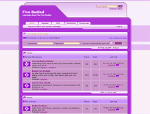 Tablet Screenshot of fivebodied.com